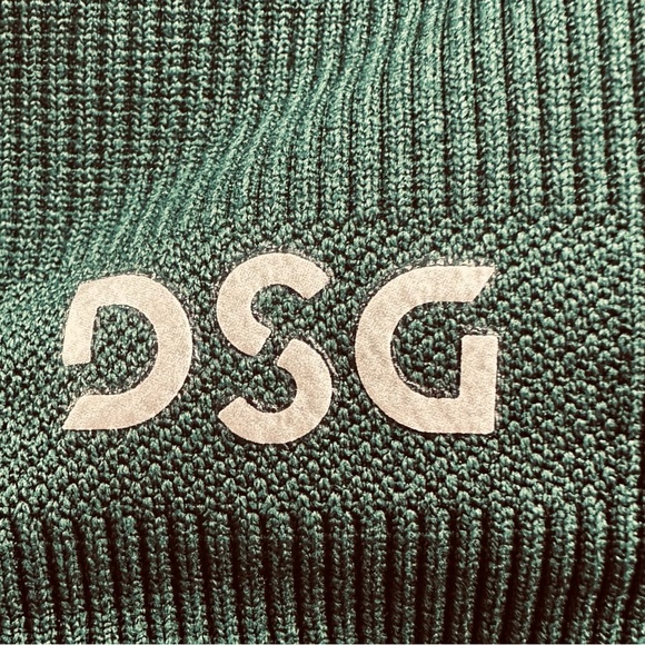 DSG Brand Chevron Ribbed Deep Green Women’s 7/8 Workout Leggings, NWOT, XXL - Picture 6 of 7